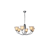 Jaquar Chandelier 6 LT frosted glass  Decorative Light